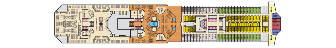 Carnival Cruise Lines Carnival Sunshine Deck Plans Deck 9 jpg.jpg
